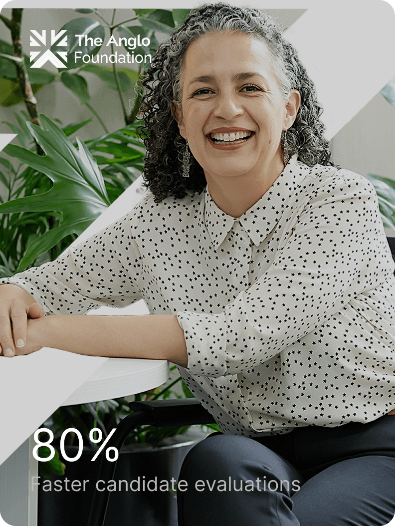 “We reduced the assessment time by 80%. The entire process now takes only 25 min.”
— C Castro, Anglo Academy
