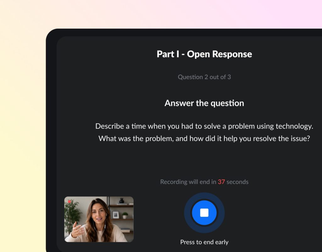 Hallo AI language assessment platform
