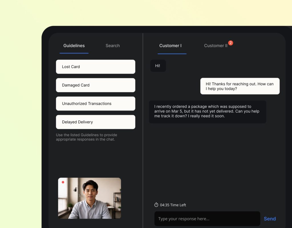 Hallo AI skills assessment platform